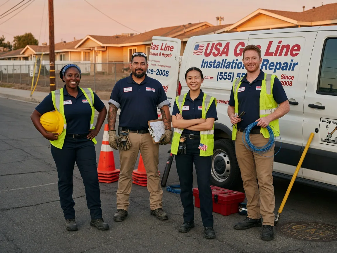 Gas Line Installation company in Hosston, LA